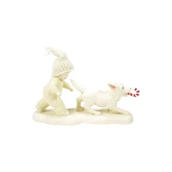 Department 56 Snowbabies Classic Collection|Snowbabies Christmas Jubilee Collection|Candy Cane Chase