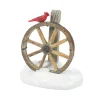 Department 56 Village Accessories|Cardinal Christmas Wagon Wheel