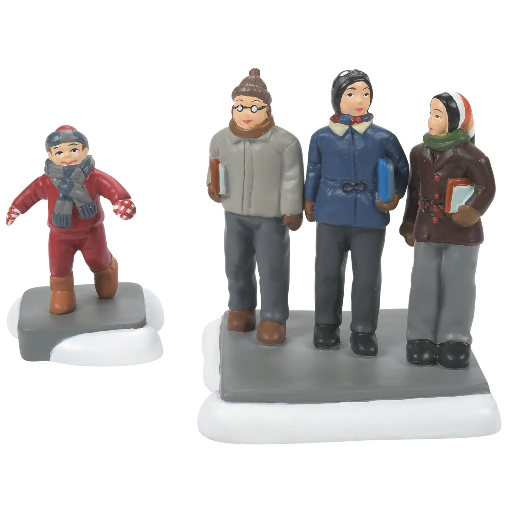 Department 56 A Christmas Story™ Village|C'mon Guys, Wait Up!