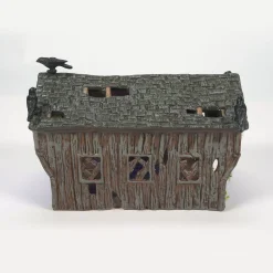 Department 56 Halloween Village Accessories|Crow Creek Covered Bridge