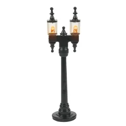 Department 56 Village Accessories|Double Street Lamps