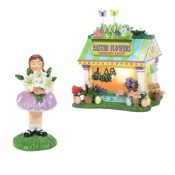 Department 56 The Original Snow Village|Easter Gardens Flower Shop