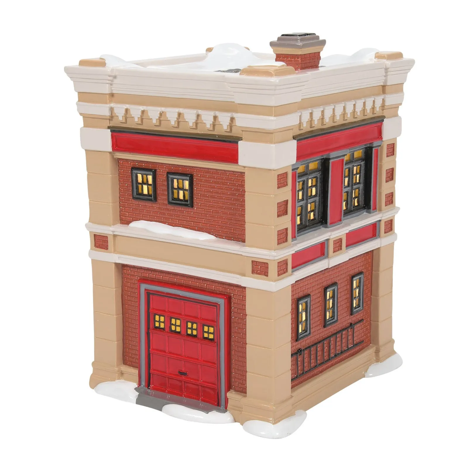Department 56 The Original Snow Village|Engine 223 Fire House