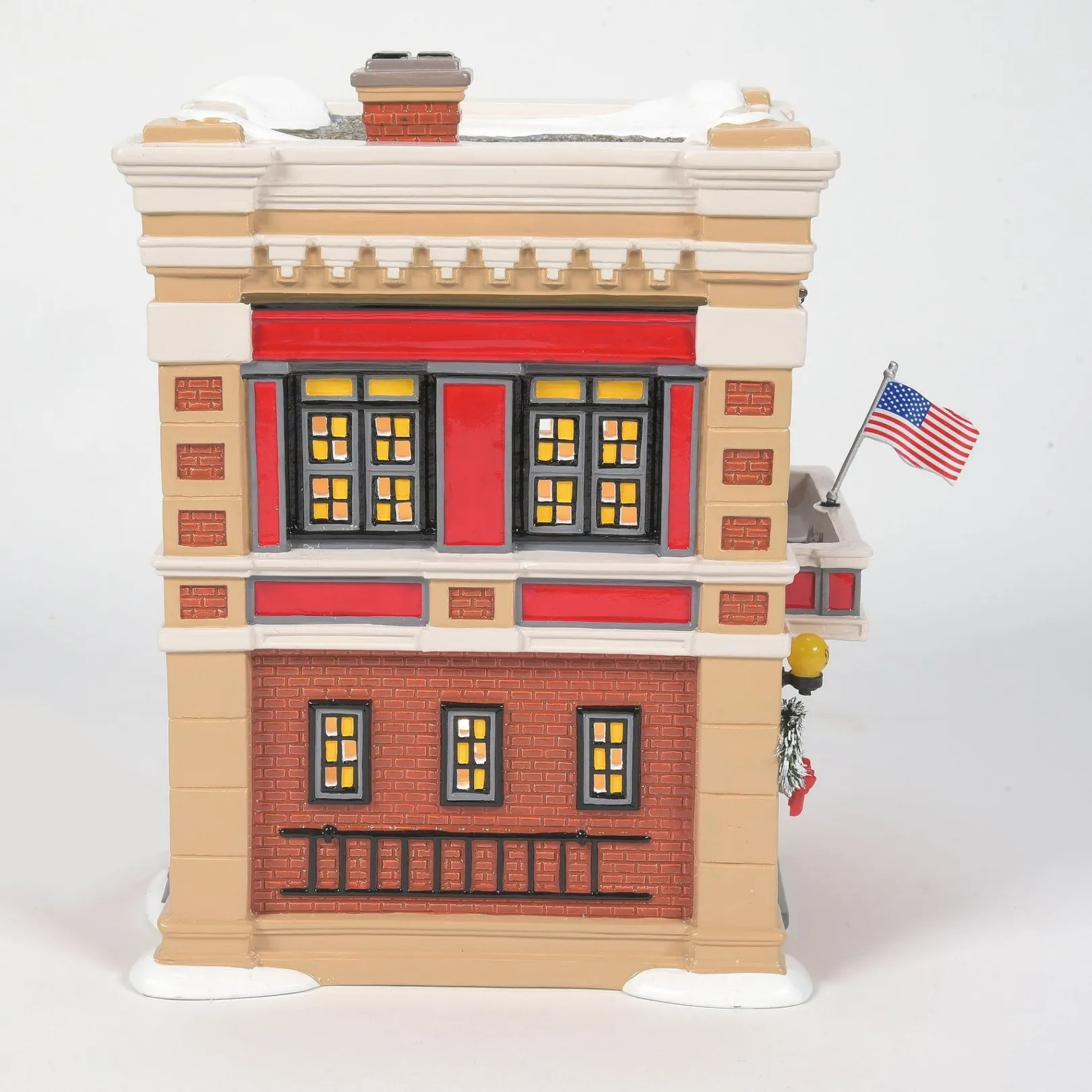 Department 56 The Original Snow Village|Engine 223 Fire House