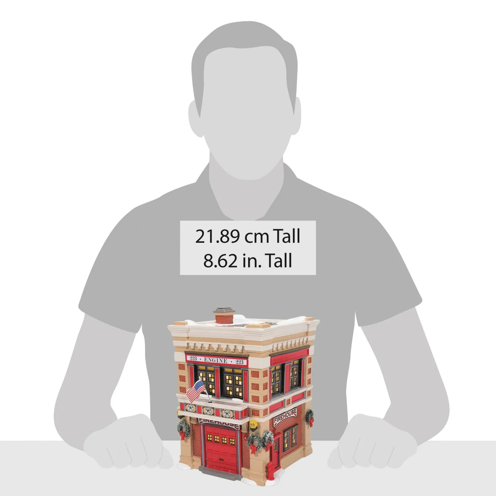 Department 56 The Original Snow Village|Engine 223 Fire House