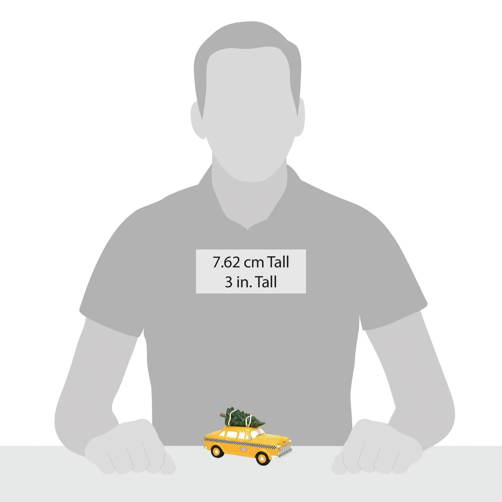 Department 56 Christmas In The City Series|Hailing Christmas Cab