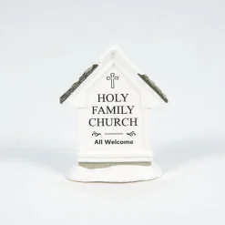 Department 56 The Original Snow Village|Holy Family Church, set of 2