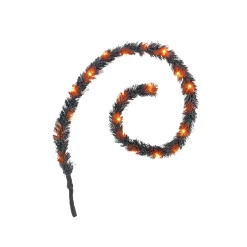 Department 56 Halloween Village Accessories|Lit Black Garland