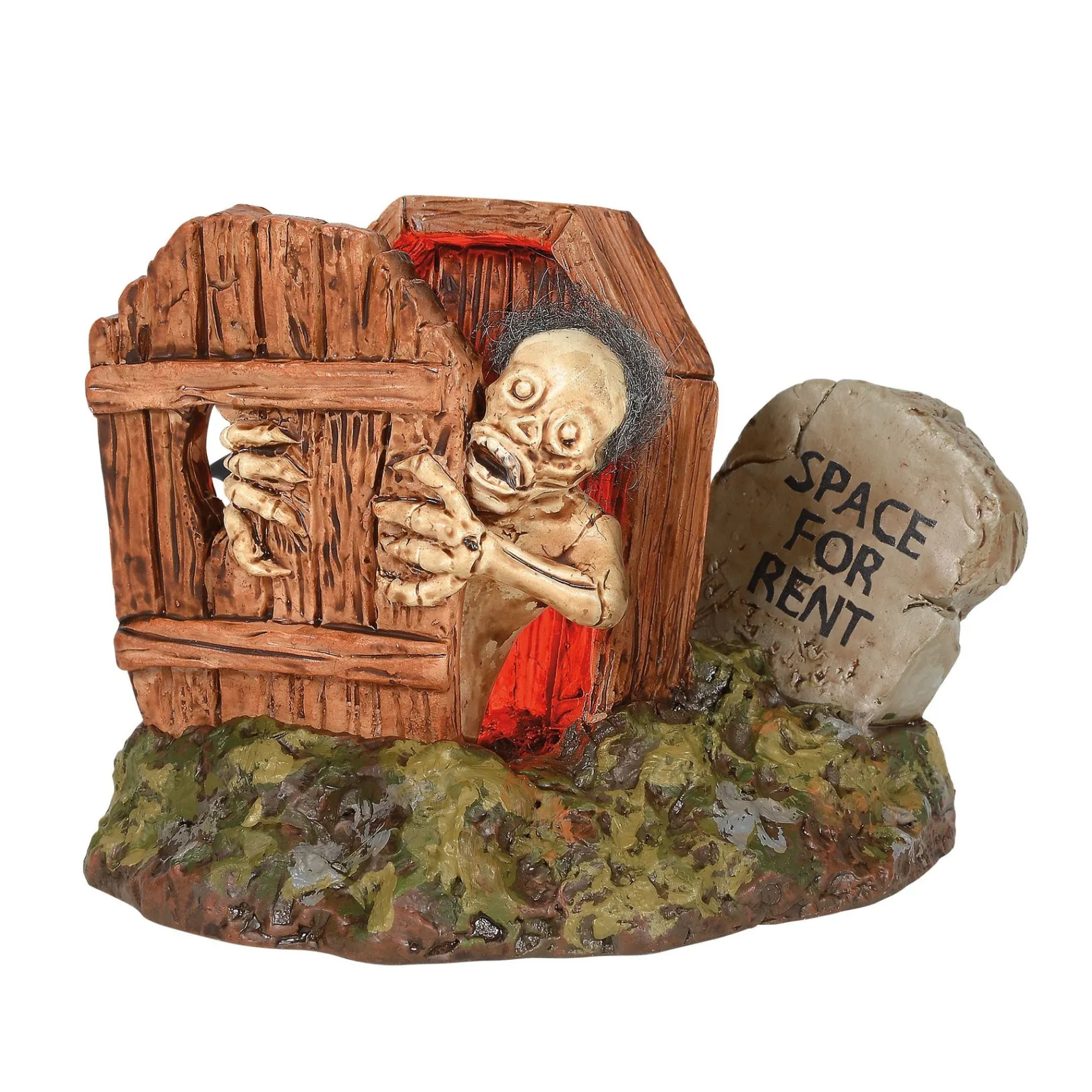 Department 56 Halloween Village Accessories|Lit Haunted Exit