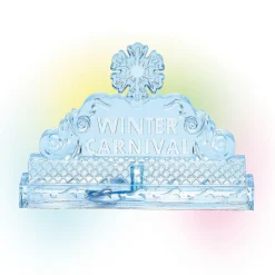 Department 56 Village Accessories|Lit Ice Castle Sign