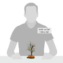 Department 56 Halloween Village Accessories|Lit Jack-O-Lantern Tree
