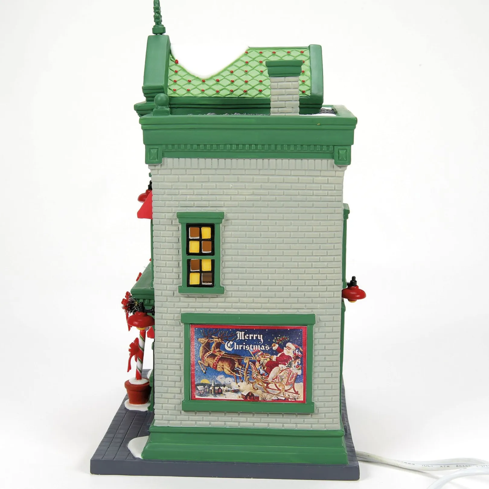 Department 56 Christmas In The City Series|Santa's Corner Confectionery