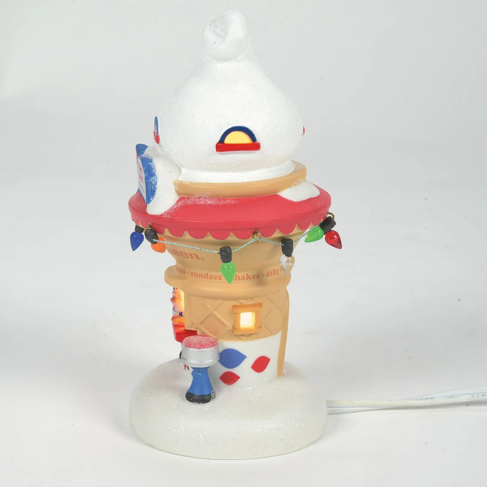 Department 56 North Pole Series|Santa's DQ Cone House
