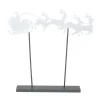 Department 56 Village Accessories|Santa's Sleigh Silhouette