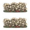Department 56 Halloween Village Accessories|Scary Skeletons Wall St/2