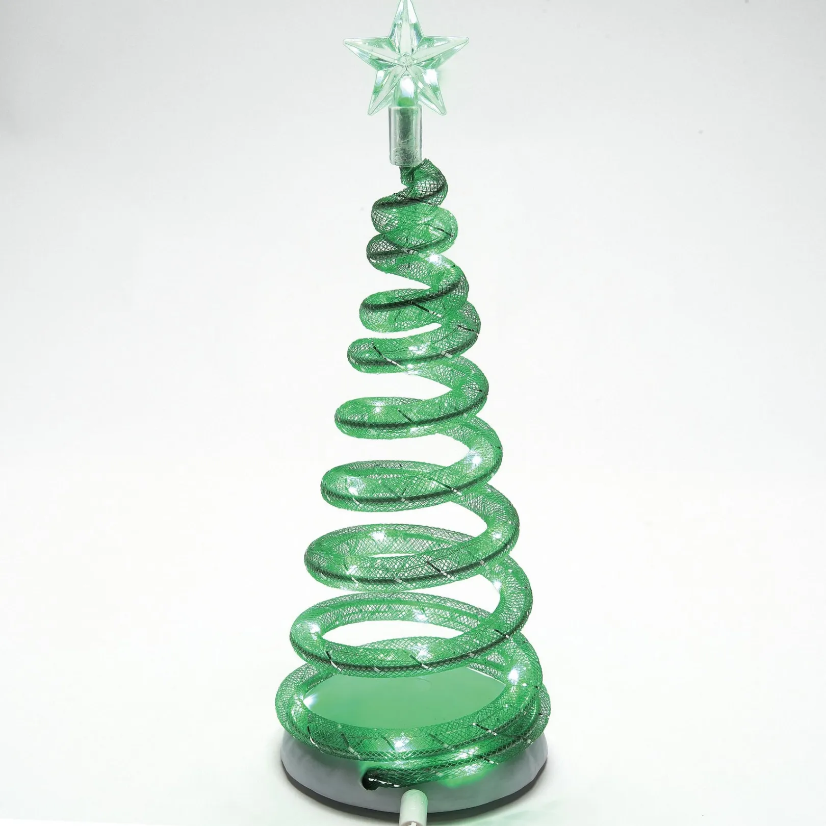 Department 56 Village Accessories|Spiralight LED Tree Green