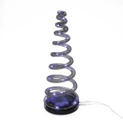 Department 56 Halloween Village Accessories|Spiralight LED Tree Purple