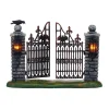 Department 56 Halloween Village Accessories|Spooky Wrought Iron Gate