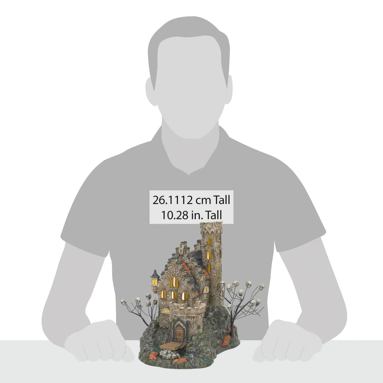 Department 56 Snow Village Halloween|The Mad Knight of Calvaria