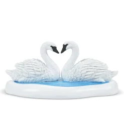 Department 56 Village Accessories|White Christmas Swans