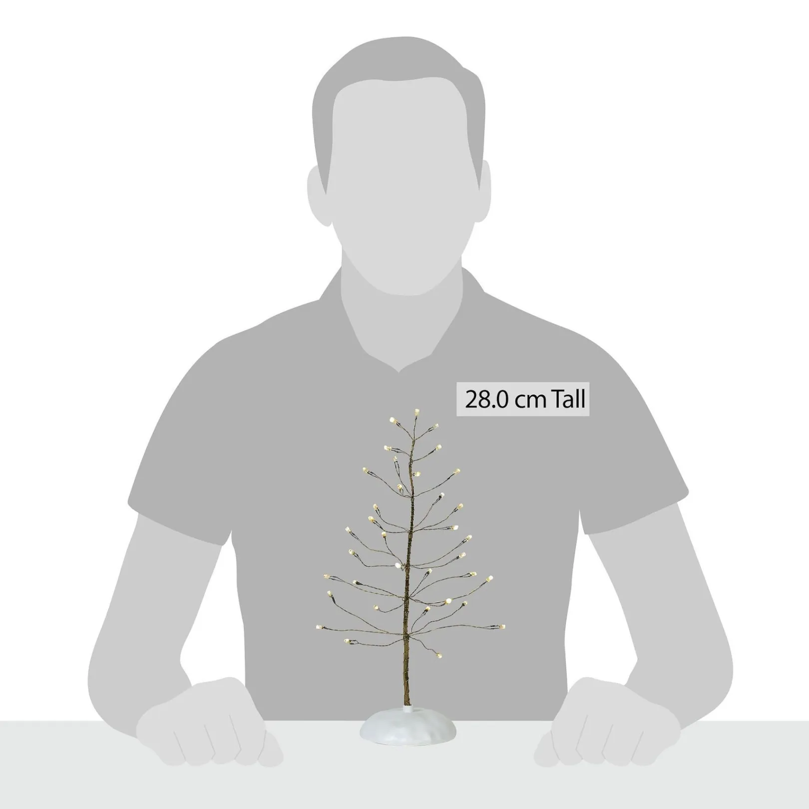 Department 56 Village Accessories|Winter Brite Tree White